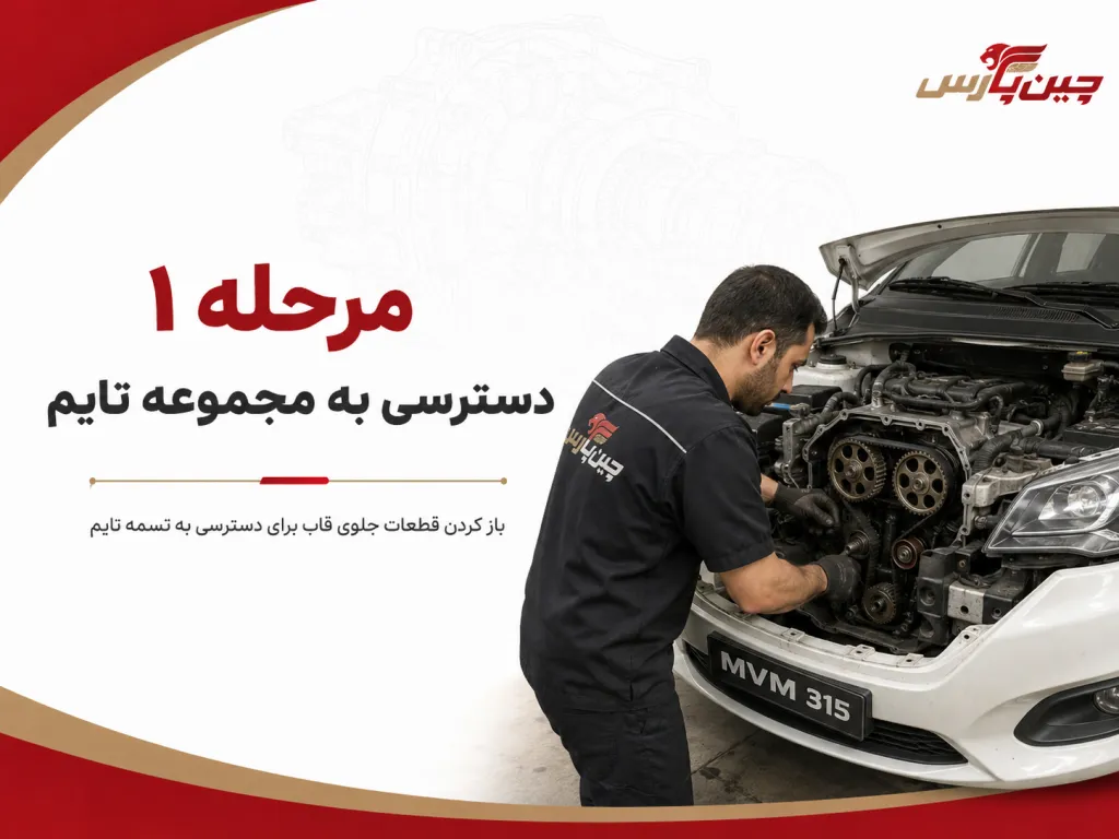 زمان تعویض تسمه تایم ام وی ام ۳۱۵